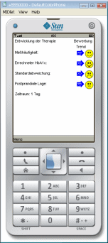 SiDiary - Diabetes Software fr Java-Handy/